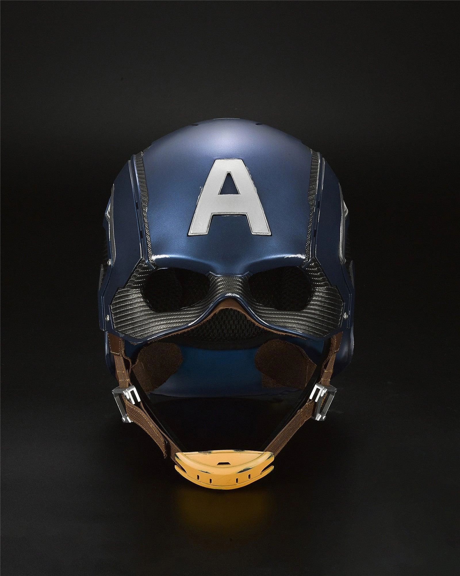 Captain America's Iconic Head Mask – Unleash Your Hero Within!
